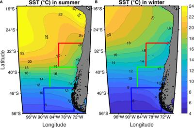 Marine Heatwaves Offshore Central and South Chile: Understanding Forcing Mechanisms During the Years 2016-2017